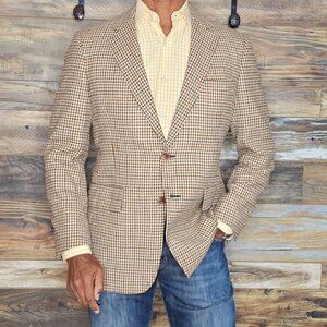Vintage Hart Schaffner & Marx Wool Eschdrille Blazer Jacket 38R